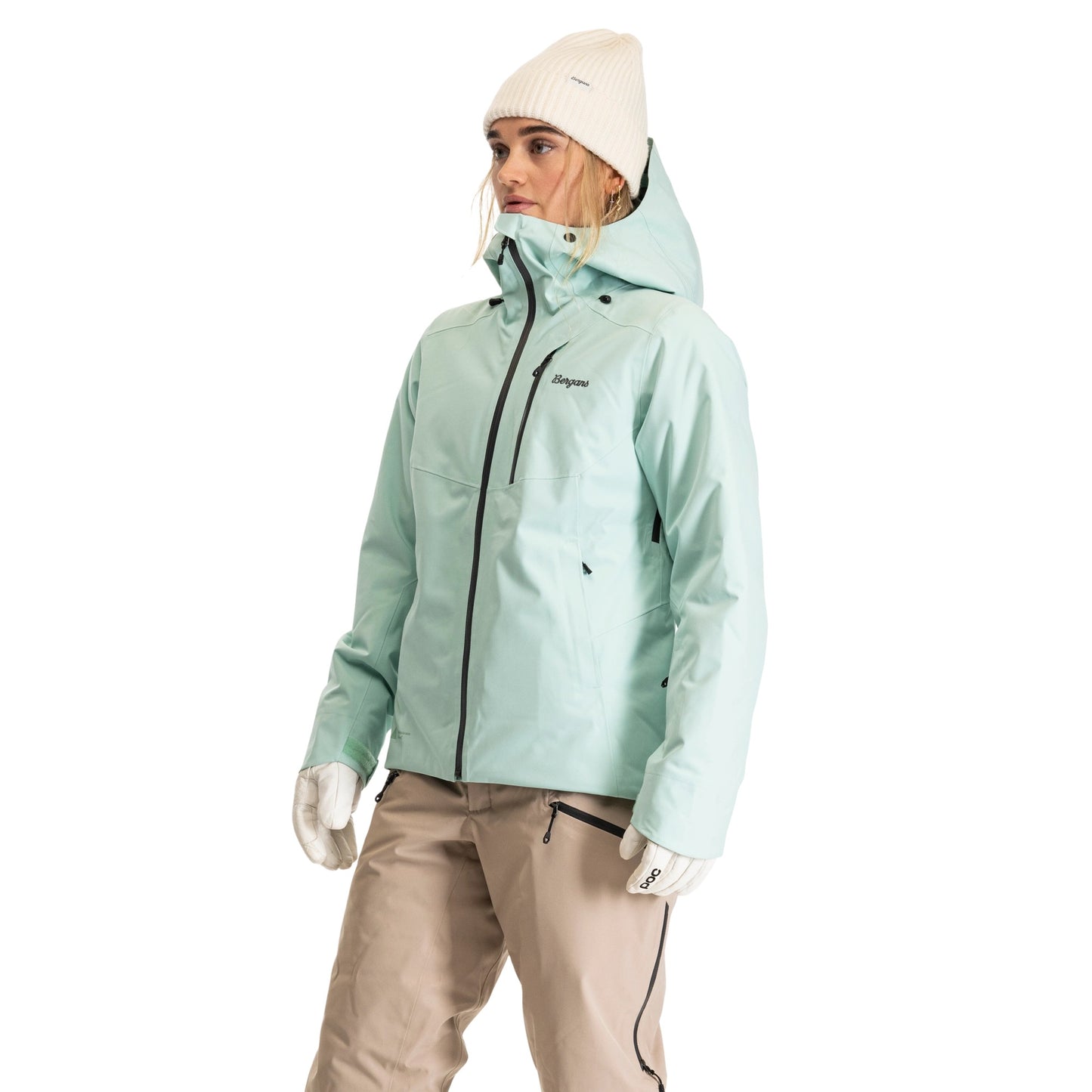 Damen Skijacke Oppdal Insulated Shell Jacket - Mint Crush