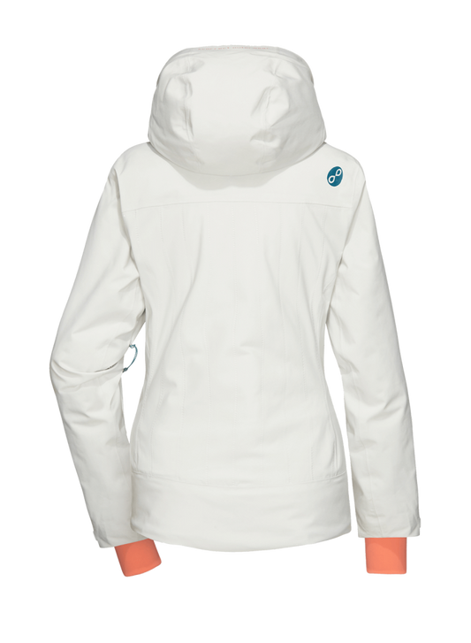 Damen Skijacke BLISTER - foggy white