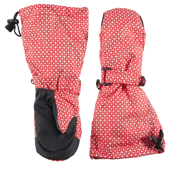 Kids Skihandschuh FÄUSTLING - funky red