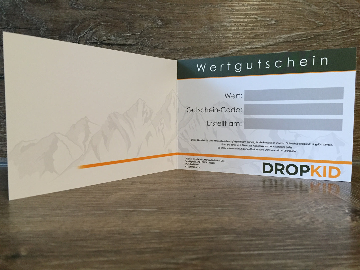 Wertgutschein - 50,00 EUR