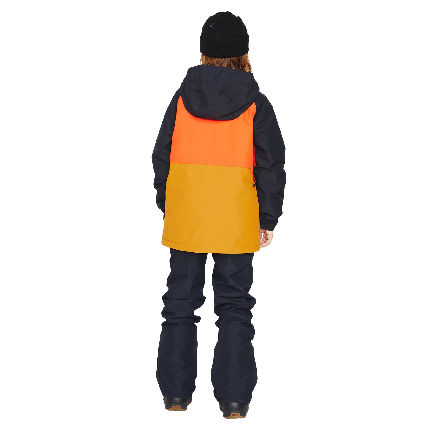 Kids Snowboardjacke BRECK INS Jacket - Orange Shock