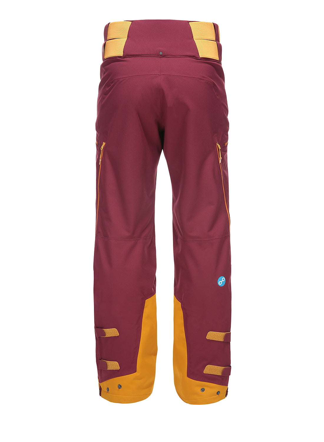 Herren Skihose CREEK-Y - burgundy red