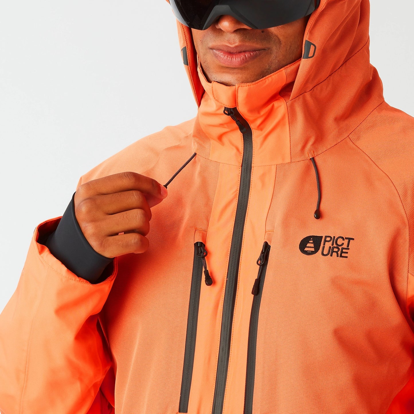 Herren Skijacke GOODS - Neon Fire