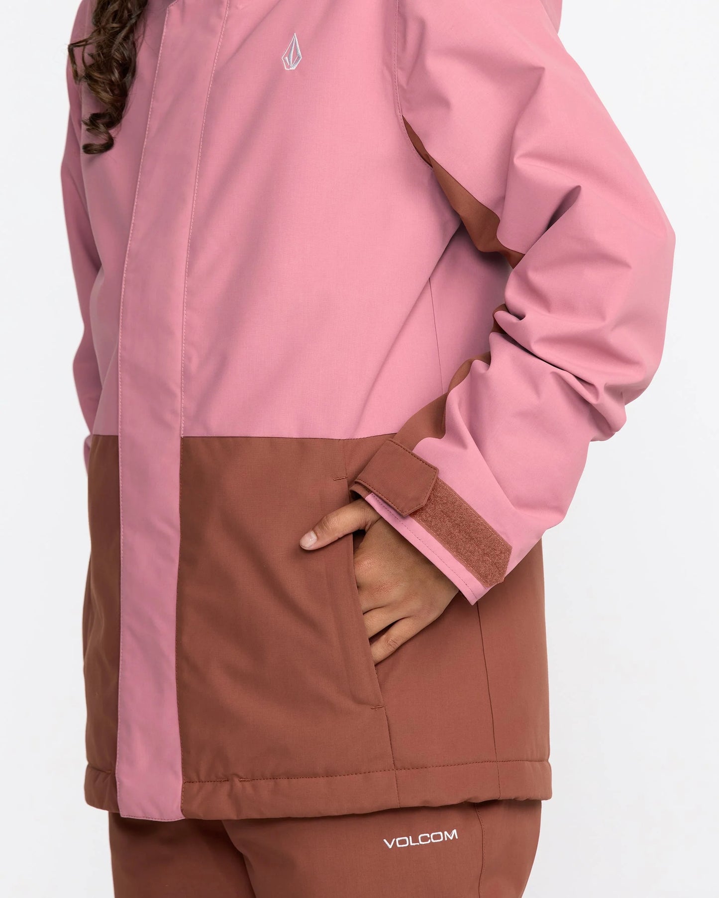 Kids Snowboardjacke SASS'N'FRASS INSULATED JACKET - Mesa Rose