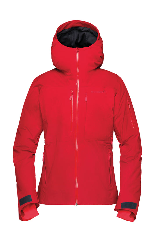 Damen Skijacke LOFOTEN - jester red
