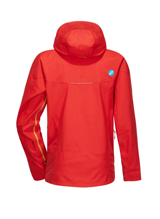 Herren Skijacke GORGE-Y - warm red