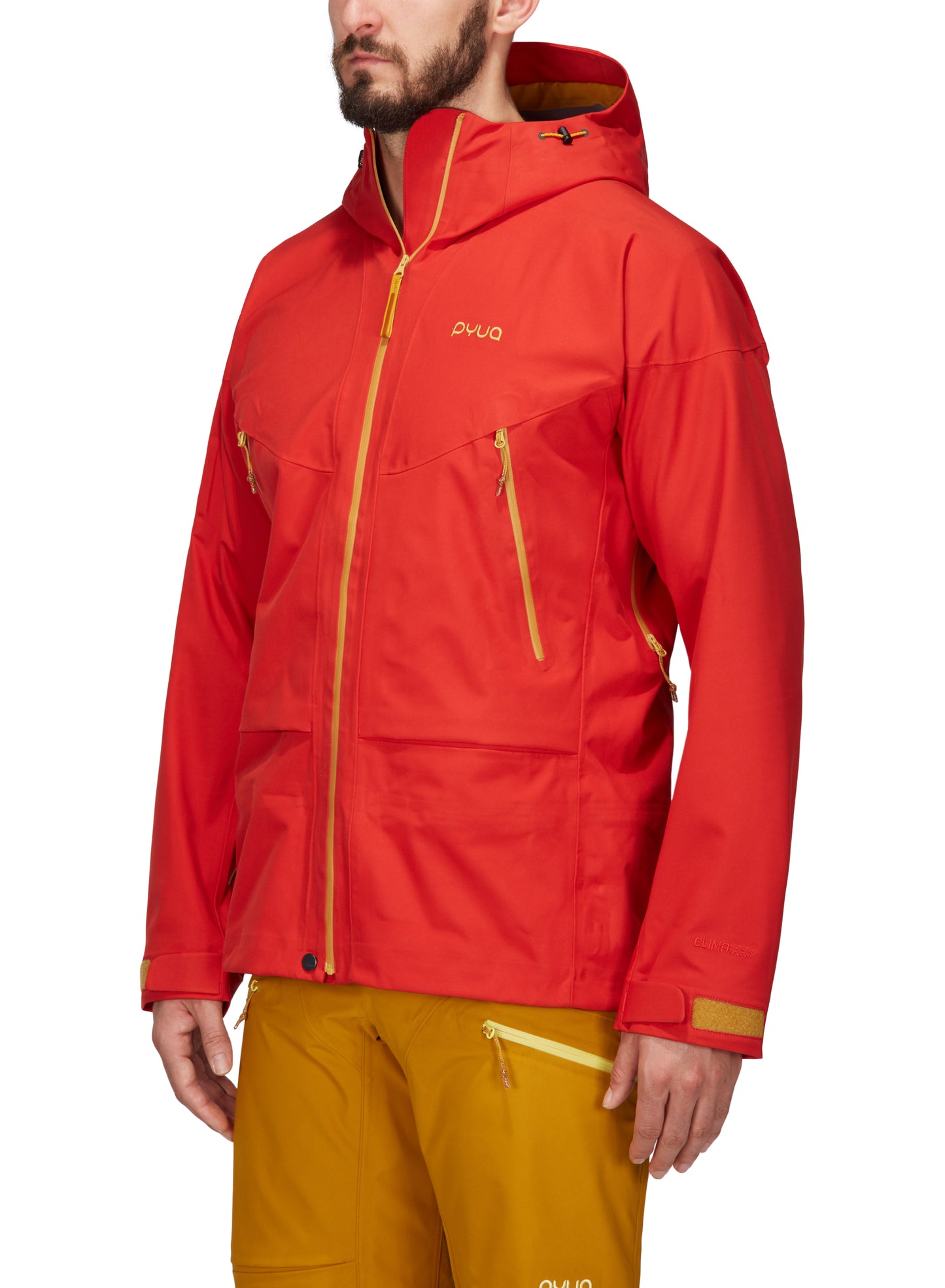 Herren Skijacke GORGE-Y - warm red