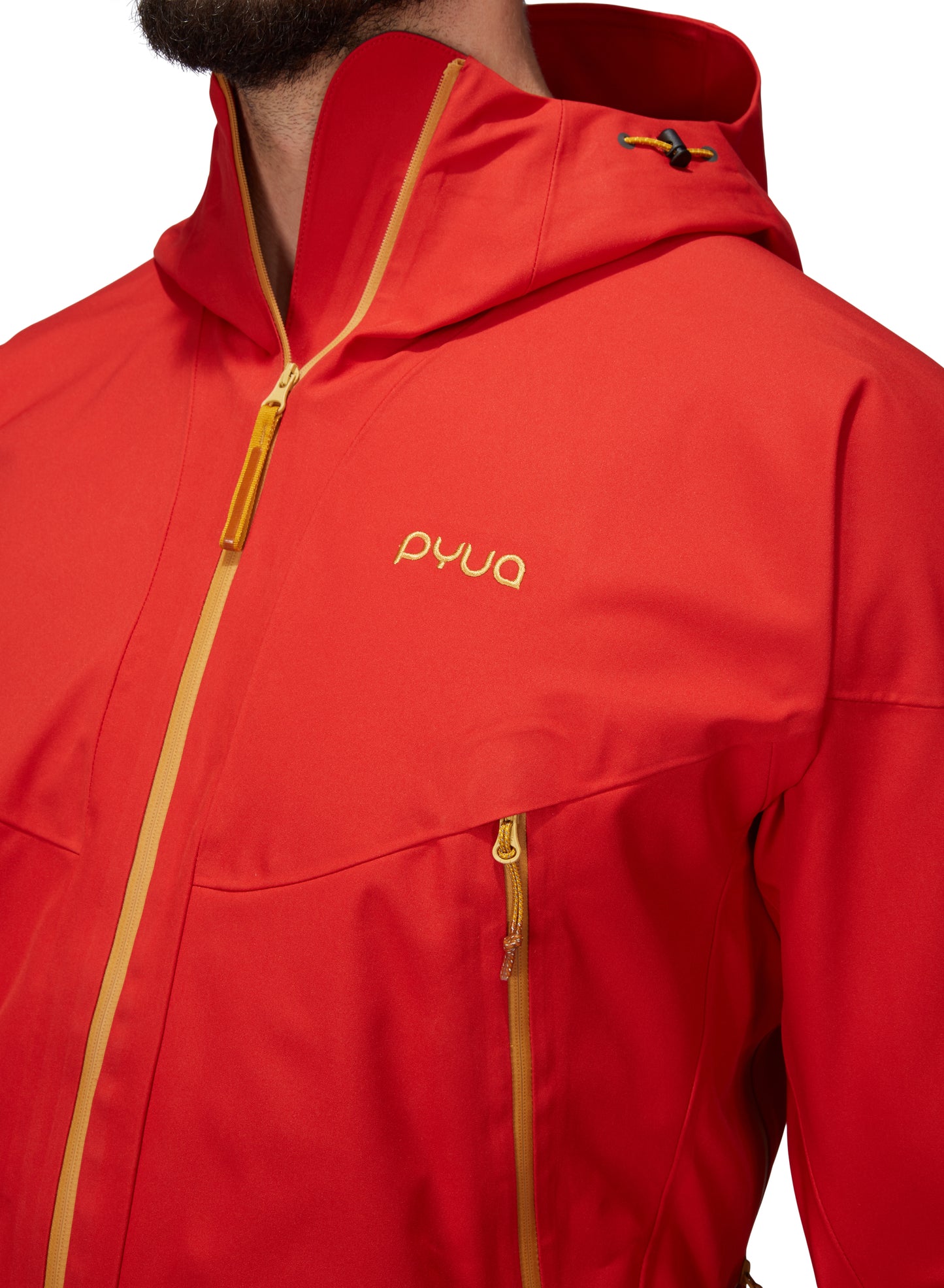 Herren Skijacke GORGE-Y - warm red