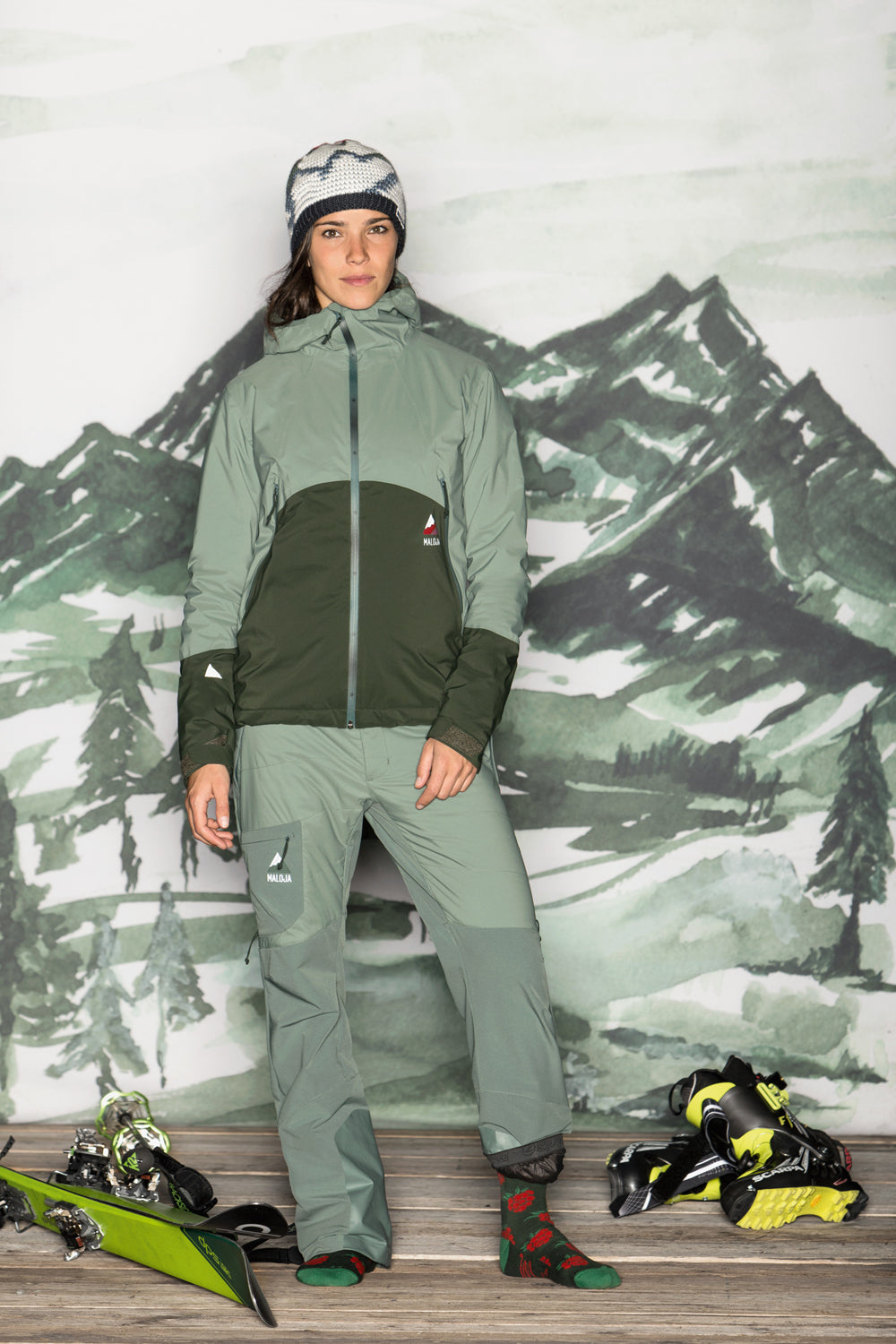 Damen Skijacke HollolaM. - mountain lake