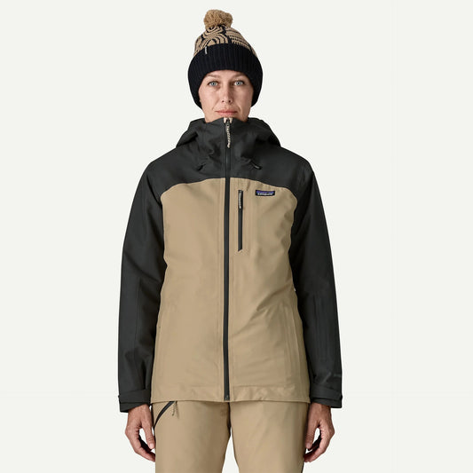 Damen Skijacke Insulated Powder Town Jacket - Oar Tan