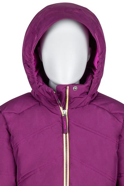 Mädchen Skijacke VAL D´SERE - deep plum