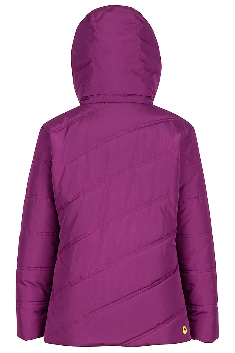 Mädchen Skijacke VAL D´SERE - deep plum