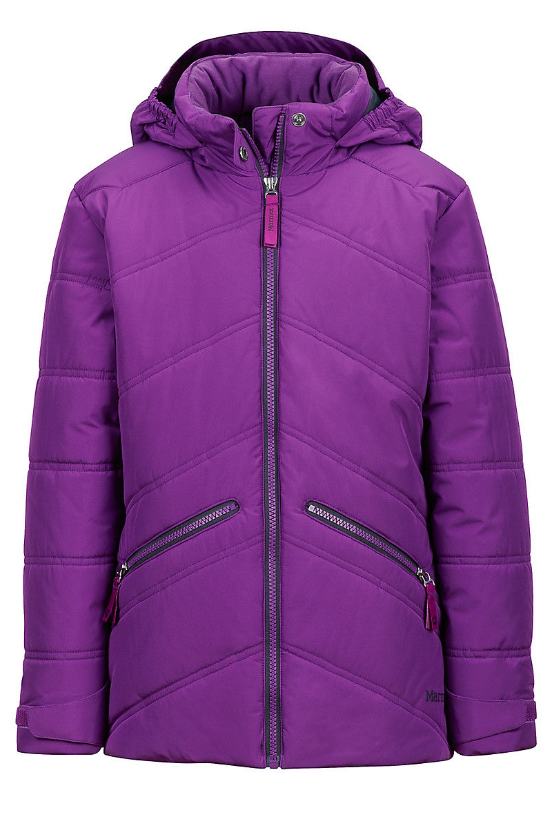 Mädchen Skijacke VAL D´SERE - deep plum