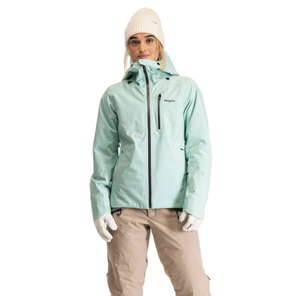 Damen Skijacke Oppdal Insulated Shell Jacket - Mint Crush