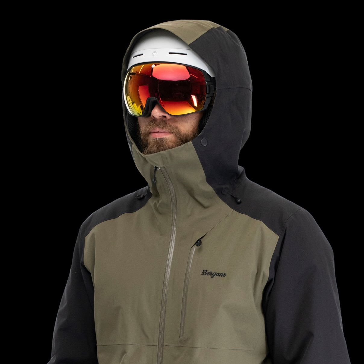 Herren Skijacke Oppdal Insulated Shell Jacket - Pine Forest / Black