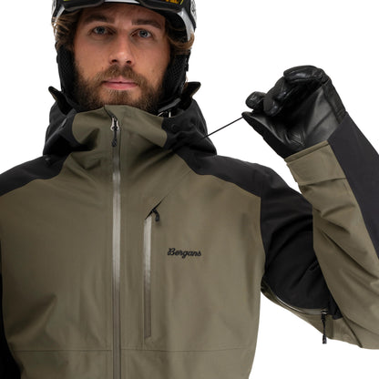 Herren Skijacke Oppdal Insulated Shell Jacket - Pine Forest / Black