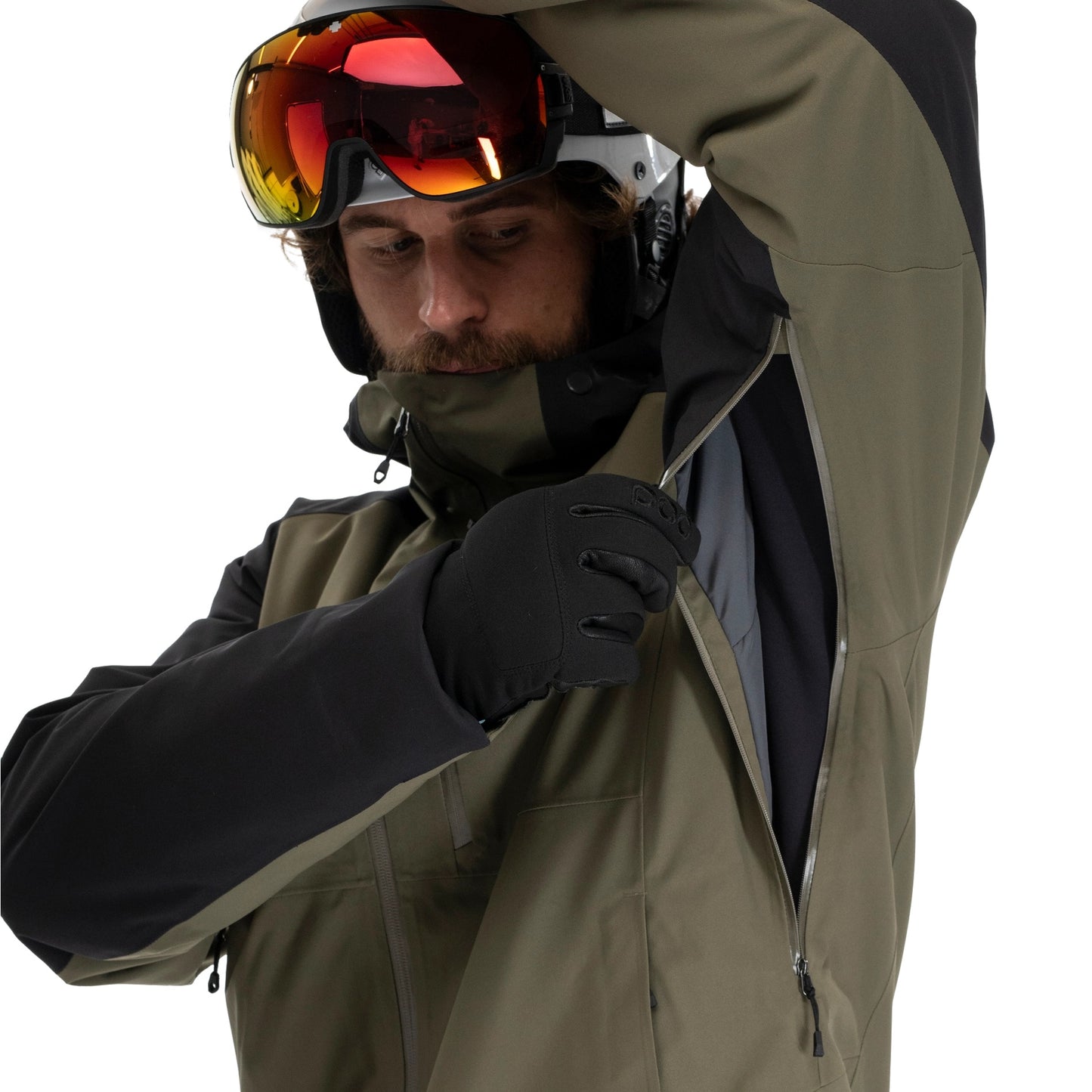 Herren Skijacke Oppdal Insulated Shell Jacket - Pine Forest / Black