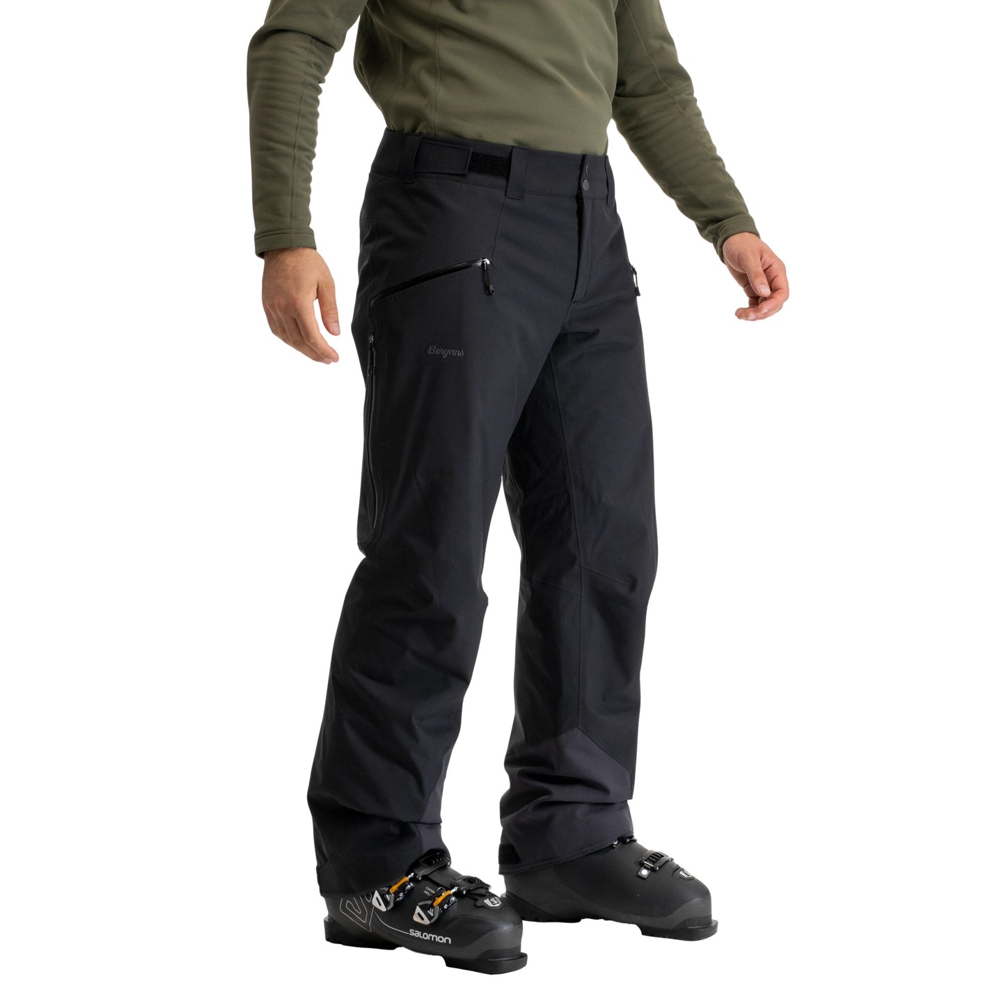 Herren Skihose Oppdal Insulated Shell Pants - Black