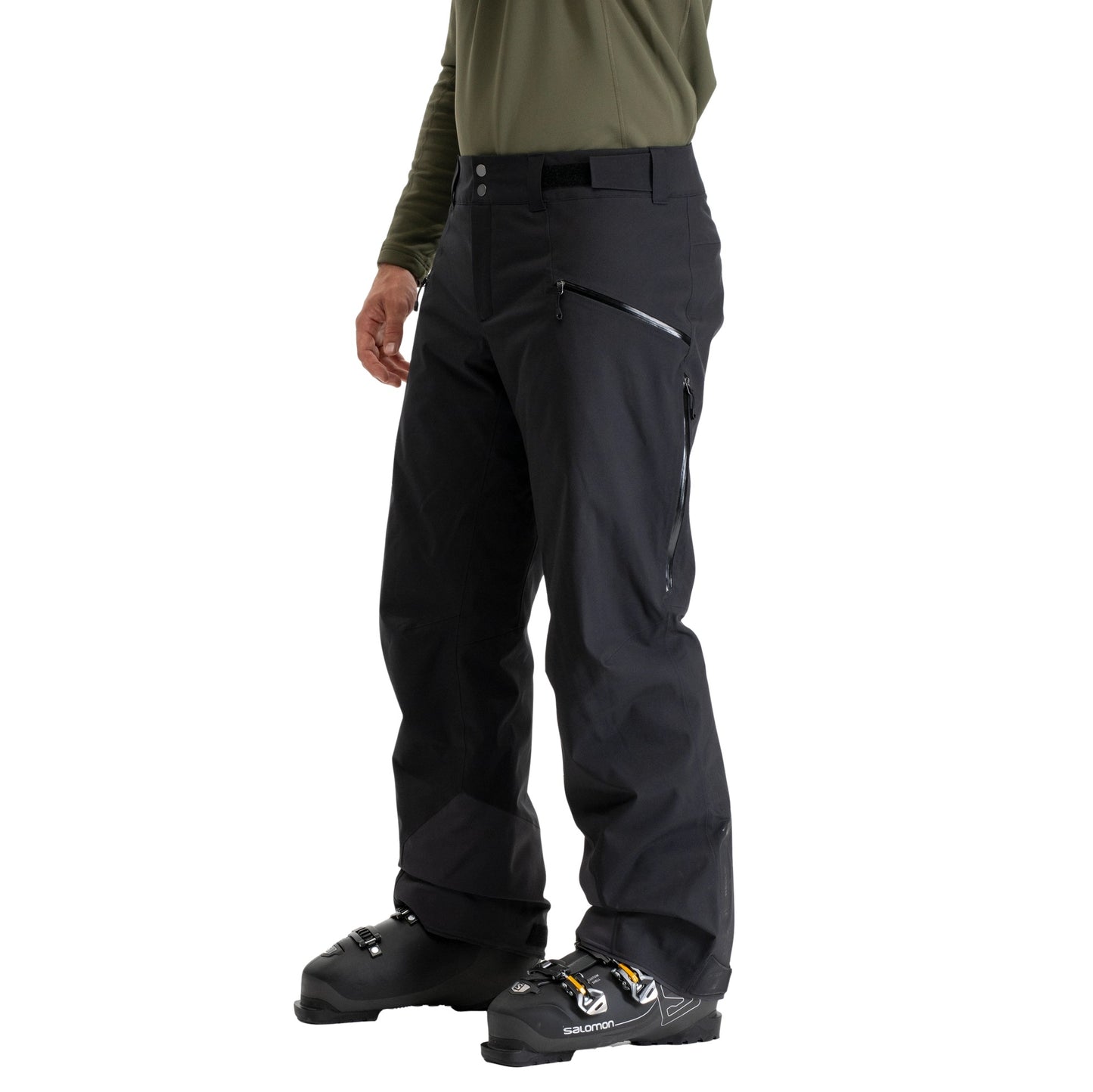 Herren Skihose Oppdal Insulated Shell Pants - Black