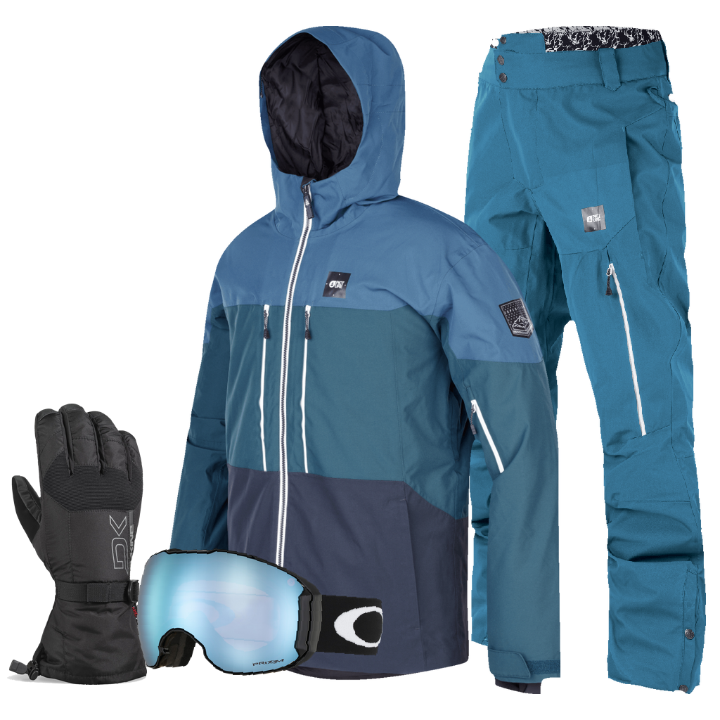 Herren Skibekleidung Set - Blue Mountain