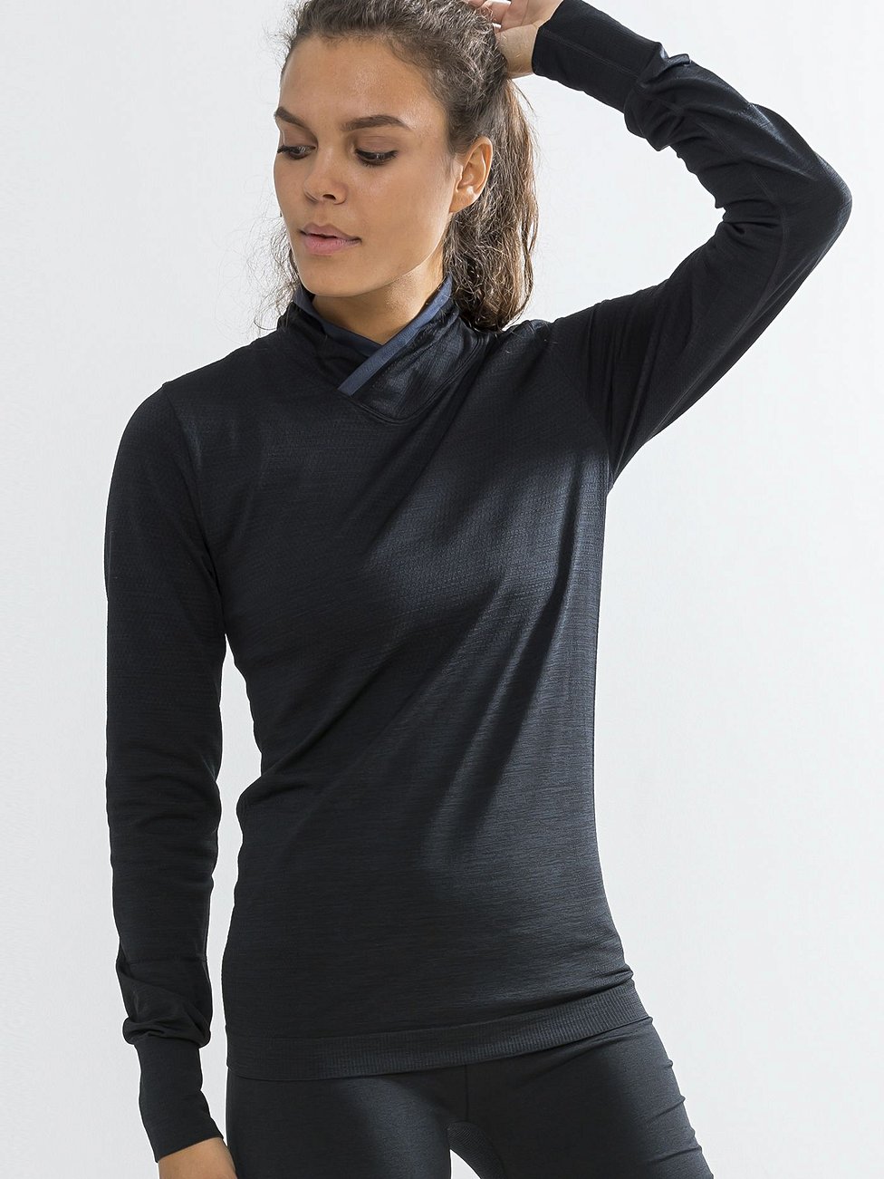 CRAFT Damen Fuseknit Comfort Wrap LS - black (Kauf)
