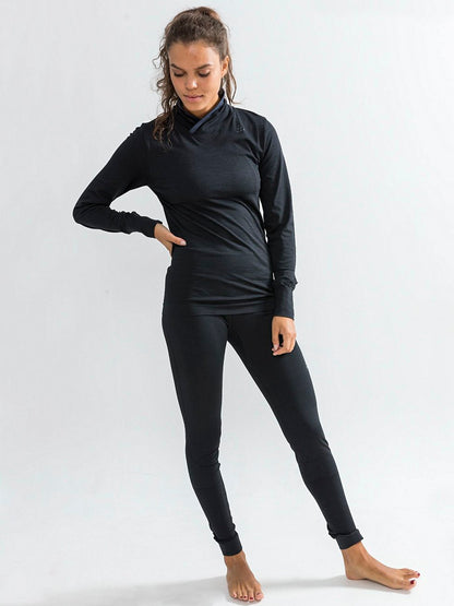 CRAFT Damen Fuseknit Comfort Wrap LS - black (Kauf)
