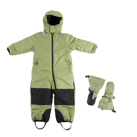 Kids Snowsuit Set - TODDLER - funky green