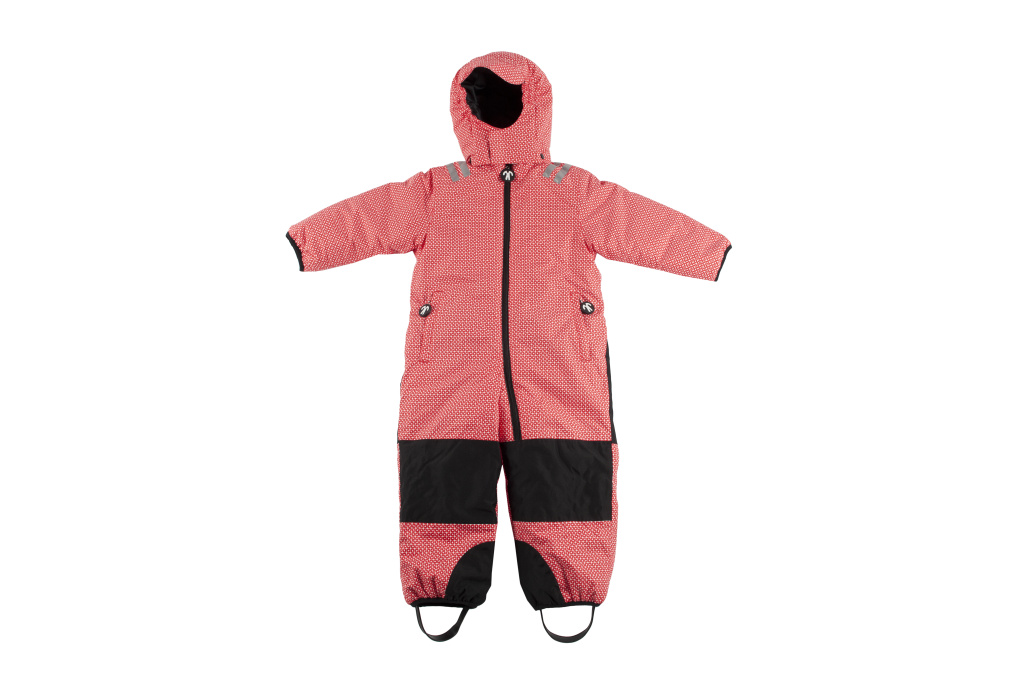 Kids Snowsuit Set - TODDLER - funky red