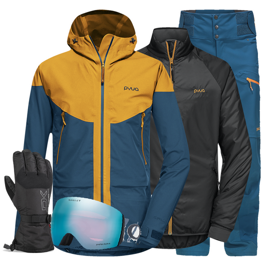 Herren Skibekleidung Set - Freezy Fire