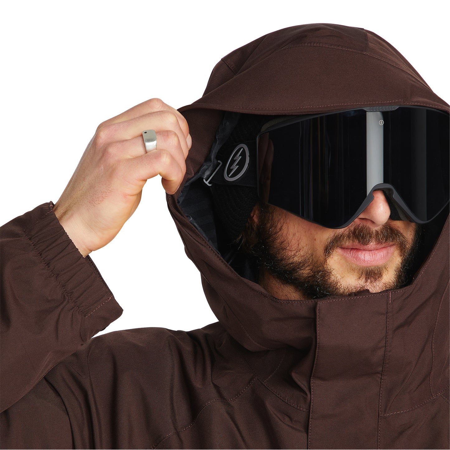 Herren Snowboardjacke DUA INS GORE-TEX Jacket - Brown