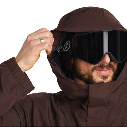 Herren Snowboardjacke DUA INS GORE-TEX Jacket - Brown