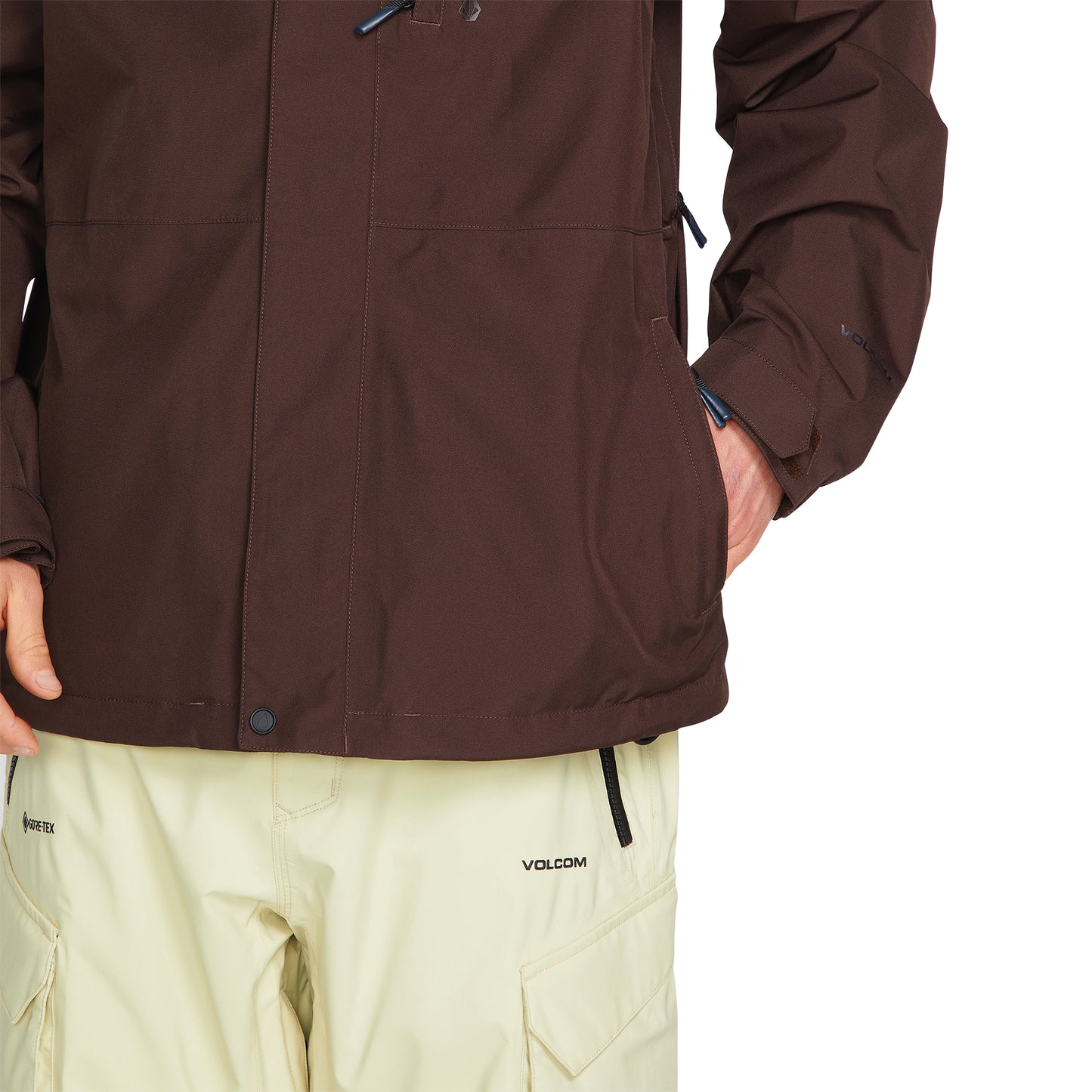 Herren Snowboardjacke DUA INS GORE-TEX Jacket - Brown