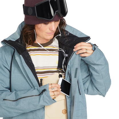 Damen Skijacke SHERWIN INS Jacket - Green Ash