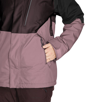 Damen Skijacke ARIS INS GORE-TEX Jacket - Black Plum