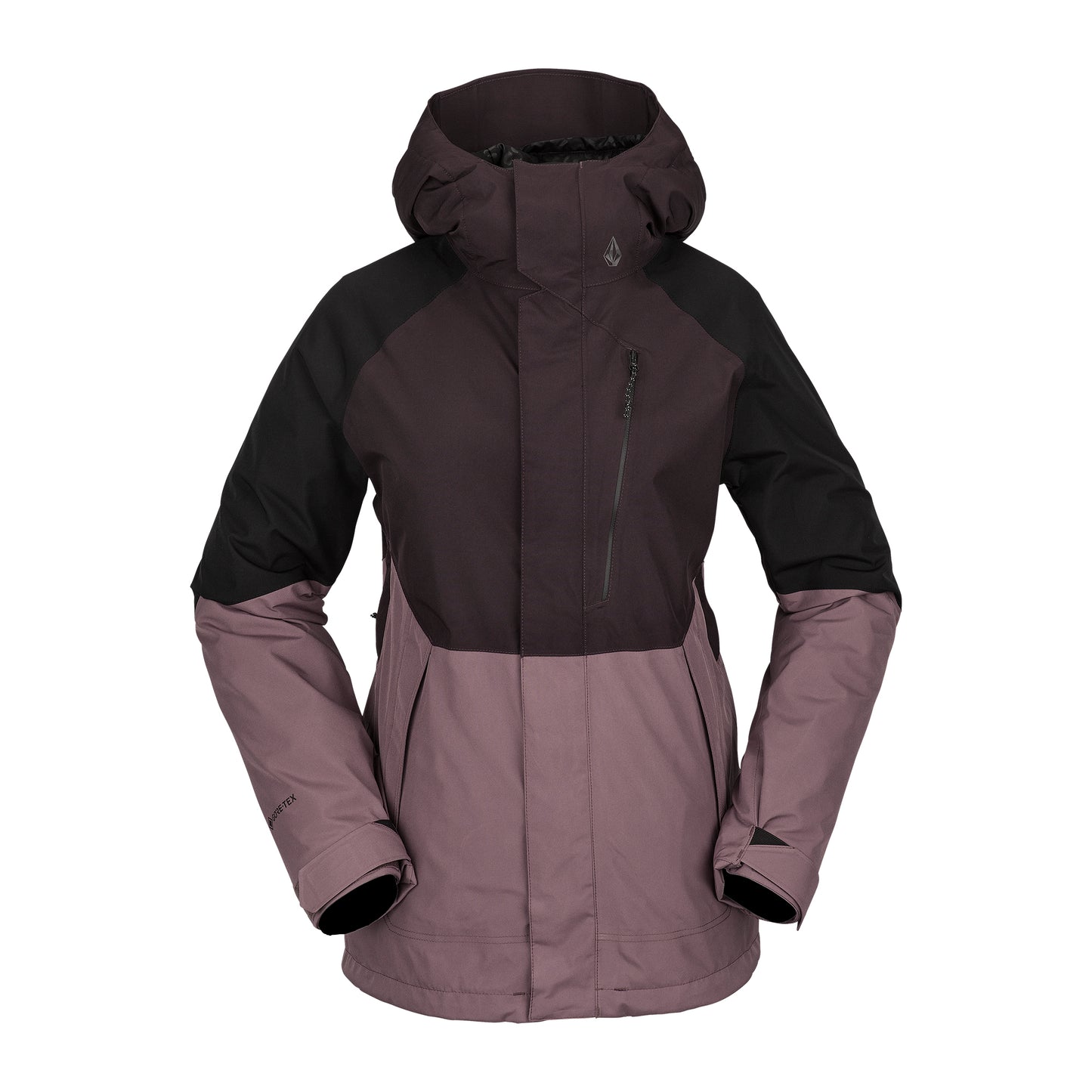 Damen Skijacke ARIS INS GORE-TEX Jacket - Black Plum