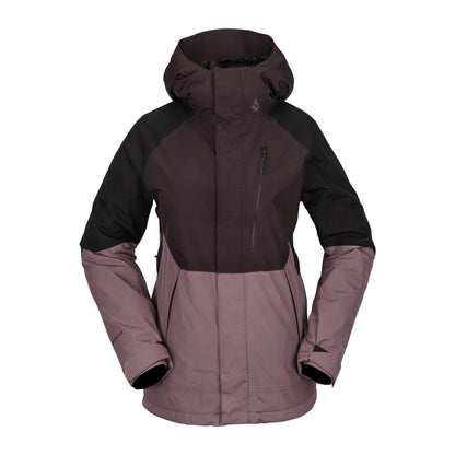 Damen Skijacke ARIS INS GORE-TEX Jacket - Black Plum