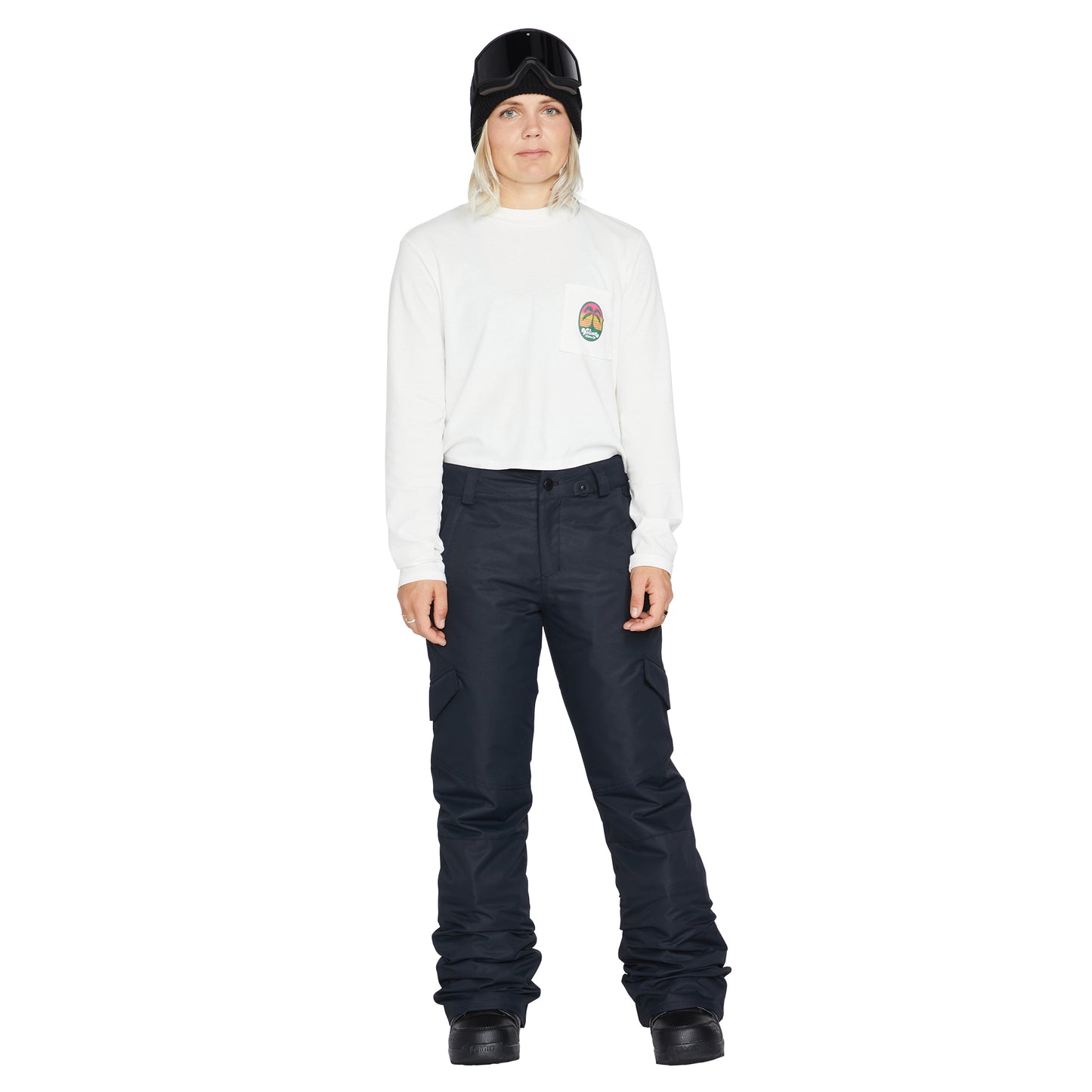 Damen Snowboardhose BRIDGER INS Pant - Black