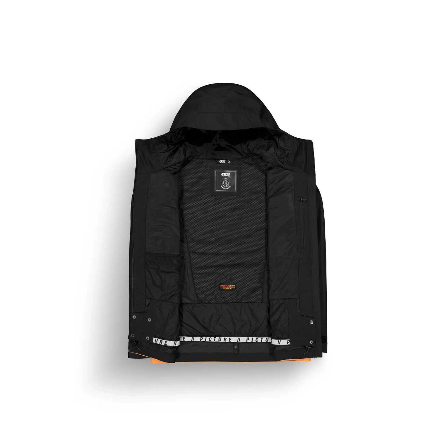 Herren Skijacke OBJECT - Black Honey Carrot