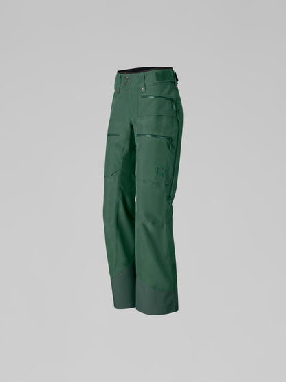 Damen Skihose LOFOTEN Insulated Gore-Tex - Jungle Green
