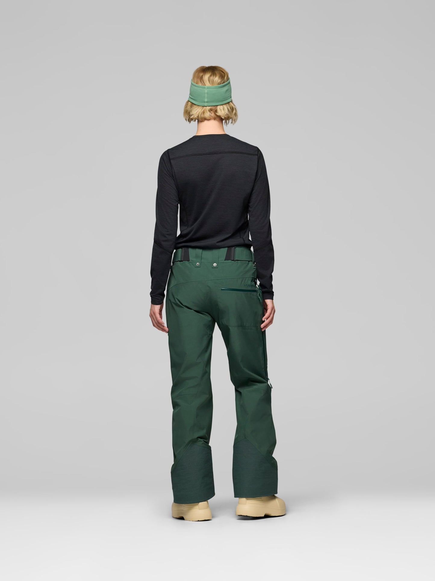 Damen Skihose LOFOTEN Insulated Gore-Tex - Jungle Green