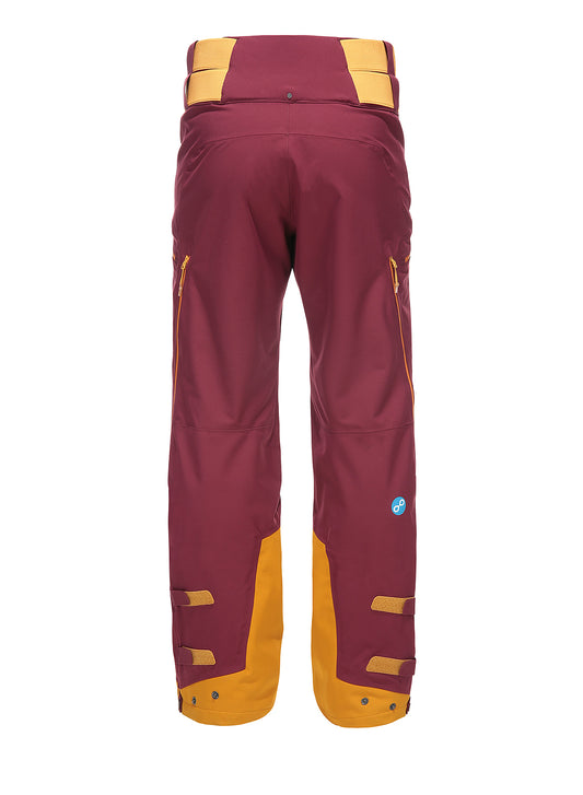 Herren Skihose CREEK-Y - burgundy red