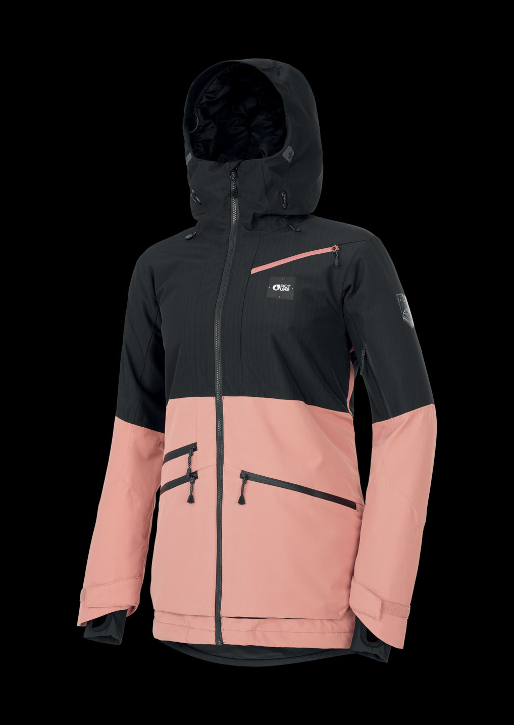 Damen Skijacke FAMER - black