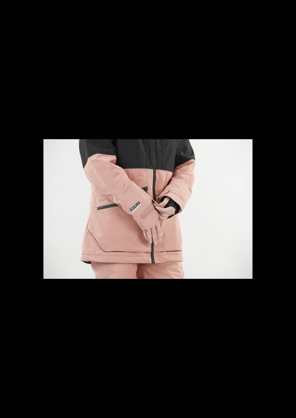 Damen Skijacke FAMER - black