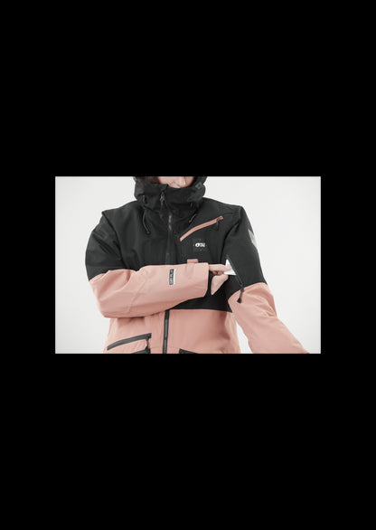 Damen Skijacke FAMER - black