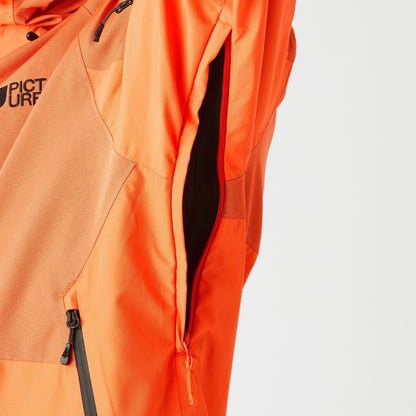 Herren Skijacke GOODS - Neon Fire