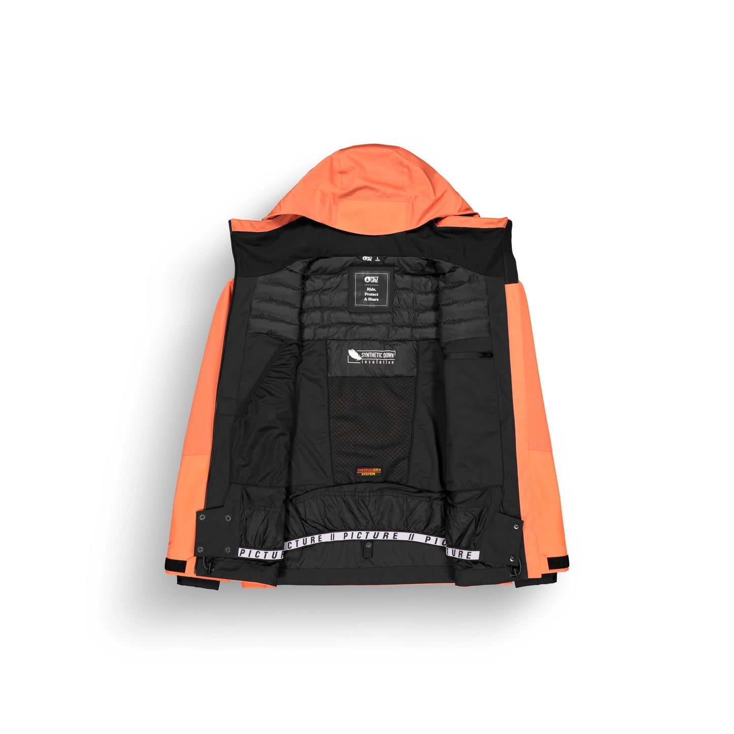 Herren Skijacke GOODS - Neon Fire