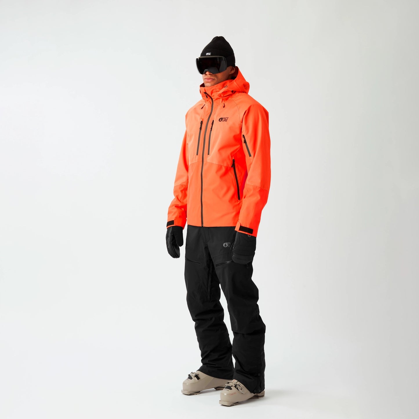 Herren Skijacke GOODS - Neon Fire