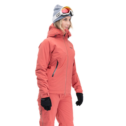Damen Skijacke Oppdal - Rusty Dust