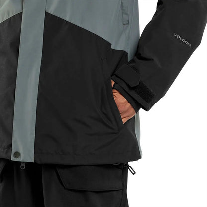 Herren VCOLP Insulated Snowboardjacke - Dark Grey