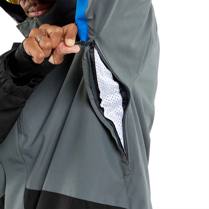 Herren VCOLP Insulated Snowboardjacke - Dark Grey